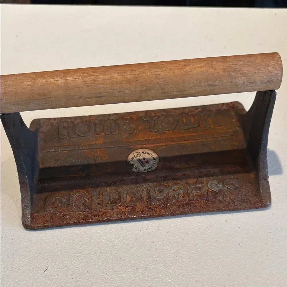 Vintage Bacon Grill Press